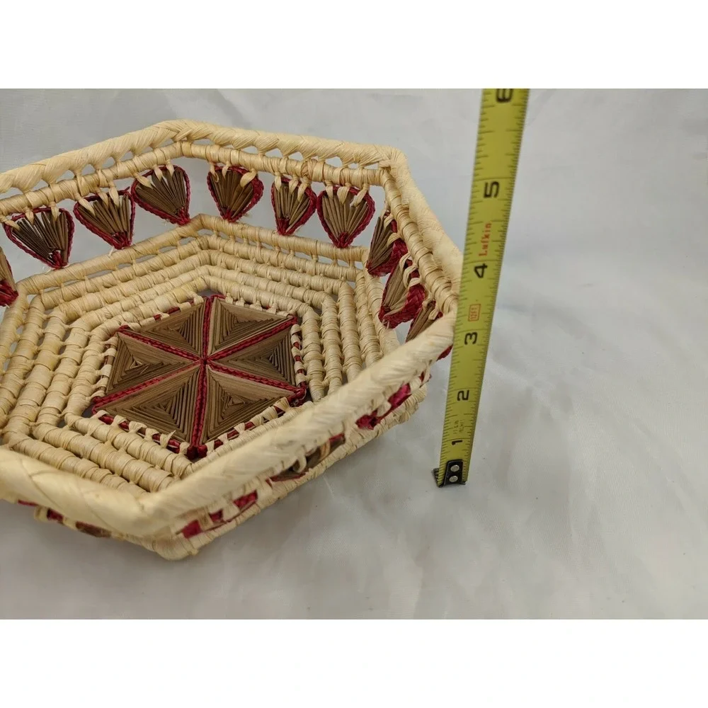 Woven Rattan Basket 3x9 Inch Fruit Bread‎ Display